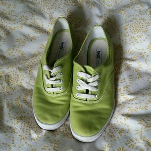 Lime green Keds